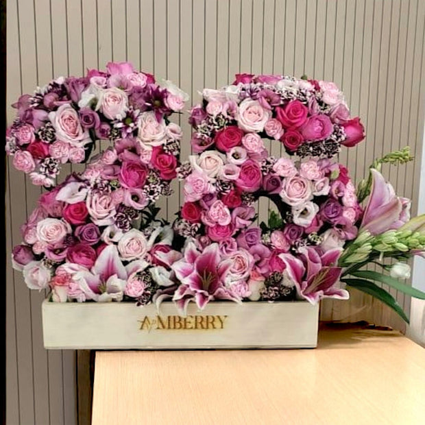 Customised Number Hamper